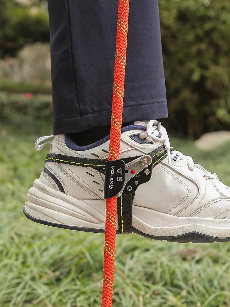 Xinda – élévateur de pied d'escalade en plein air, avec ceinture de pédale, équipement de corde SRT,