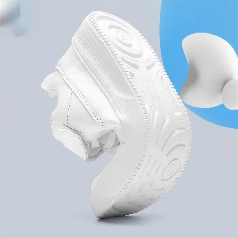 Enfants décontracté enfants blanc noir baskets chaussures mode Chaussure Enfant respirant garçons Te