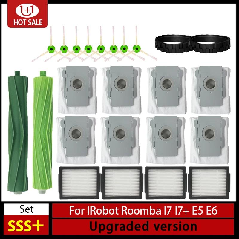 Pour iRobot Roomba i7 i7 i6 i8 i3 Plus E5 E7 E & I série filtre Hepa brosse latérale brosse principa