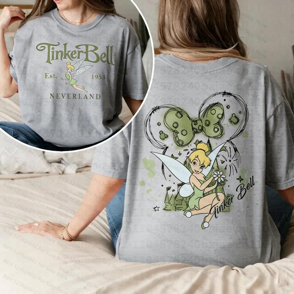 Chemise rétro Disney Tinker Bell Comfort Colors, t-shirt Tinkerbell 1953 Neverland Peter Pan, t-shir