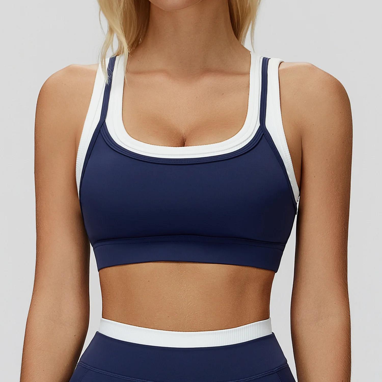Soutien-gorge de Yoga respirant, gilet de Fitness, Anti-transpiration, sous-vêtements de Sport pour