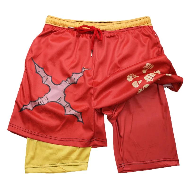 Short de course 2 en 1 imprimé 3D élégant pour hommes, short de performance athlétique avec poches,