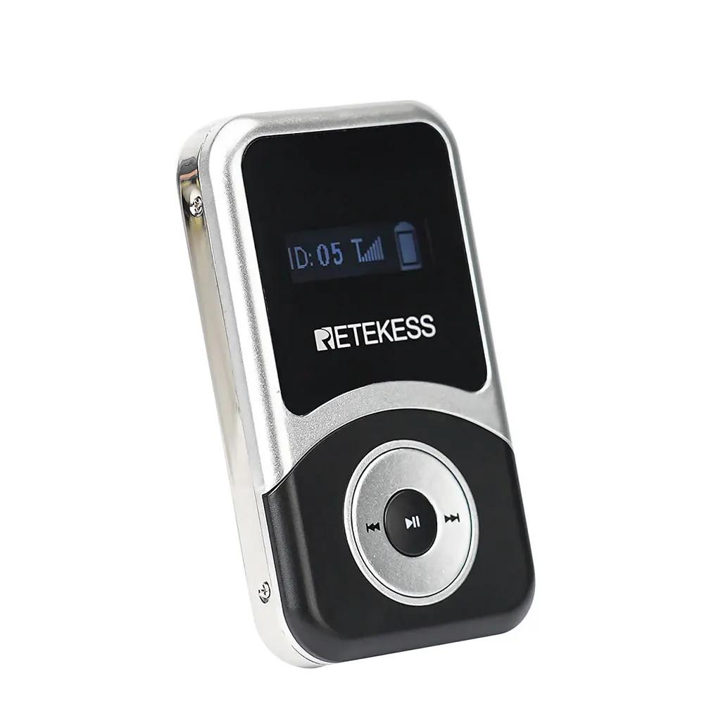 RETEKESS T131S 10 récepteurs pour guide touristique, système de guide touristique sans fil T130 de 2