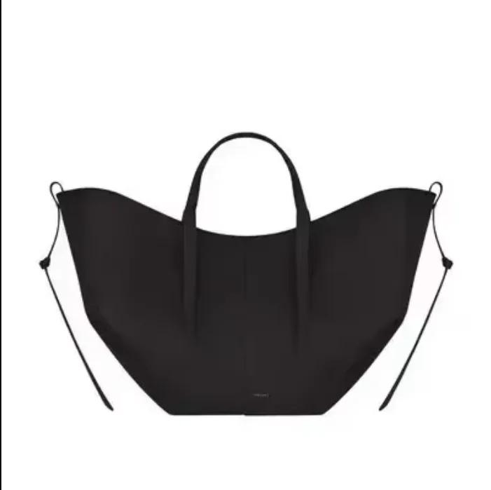 Sac à main de luxe en cuir de vachette pour femme – Grand sac fourre-tout, sac à bandoulière plissé