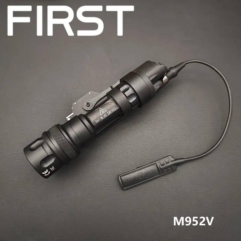 Lampe de poche tactique en métal M951 M952V, stroboscopique LED Surefir avec armes à montage QD M93,