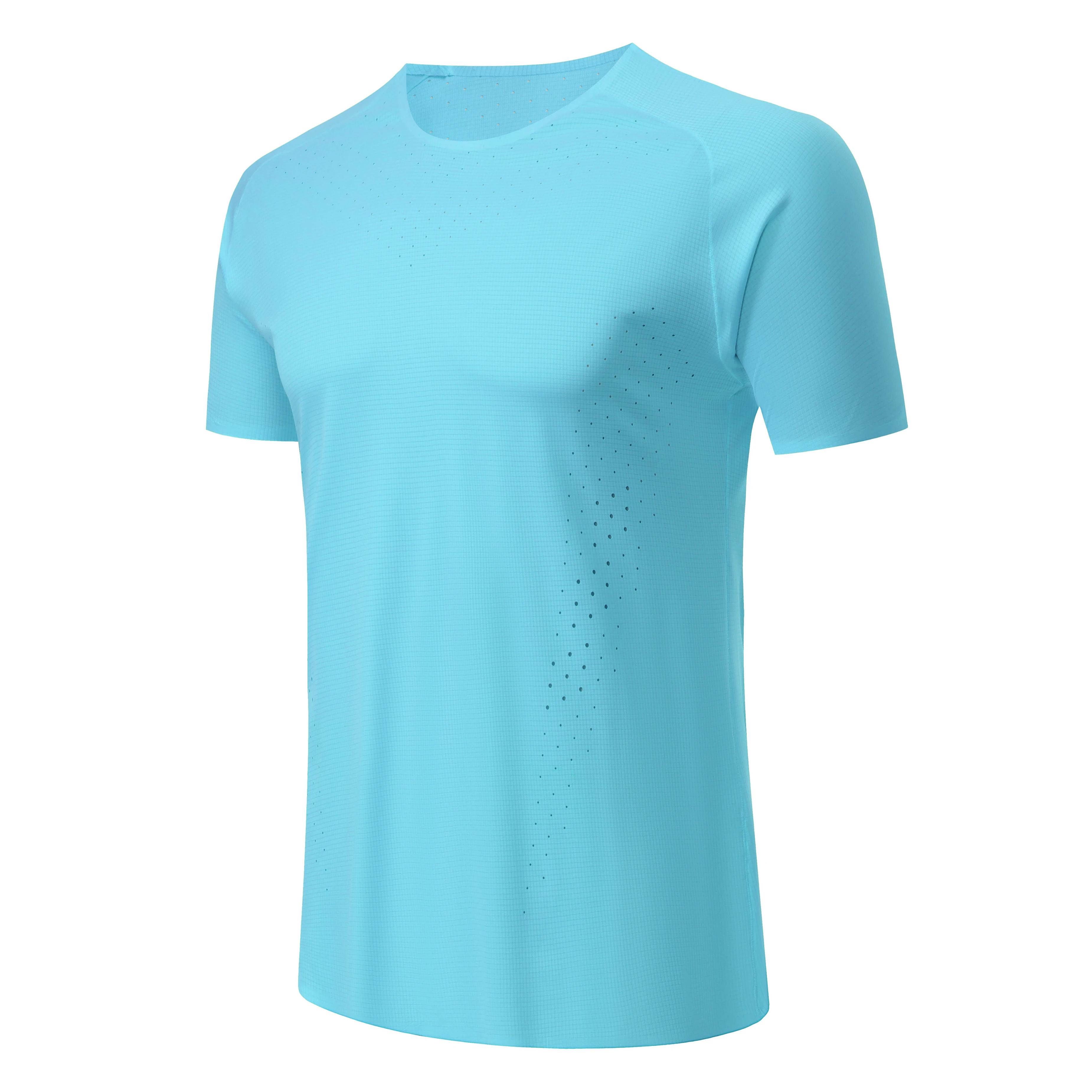 T-shirt respirant à manches courtes Urltra-Light 202 letics pour hommes, chemises de course, sport,