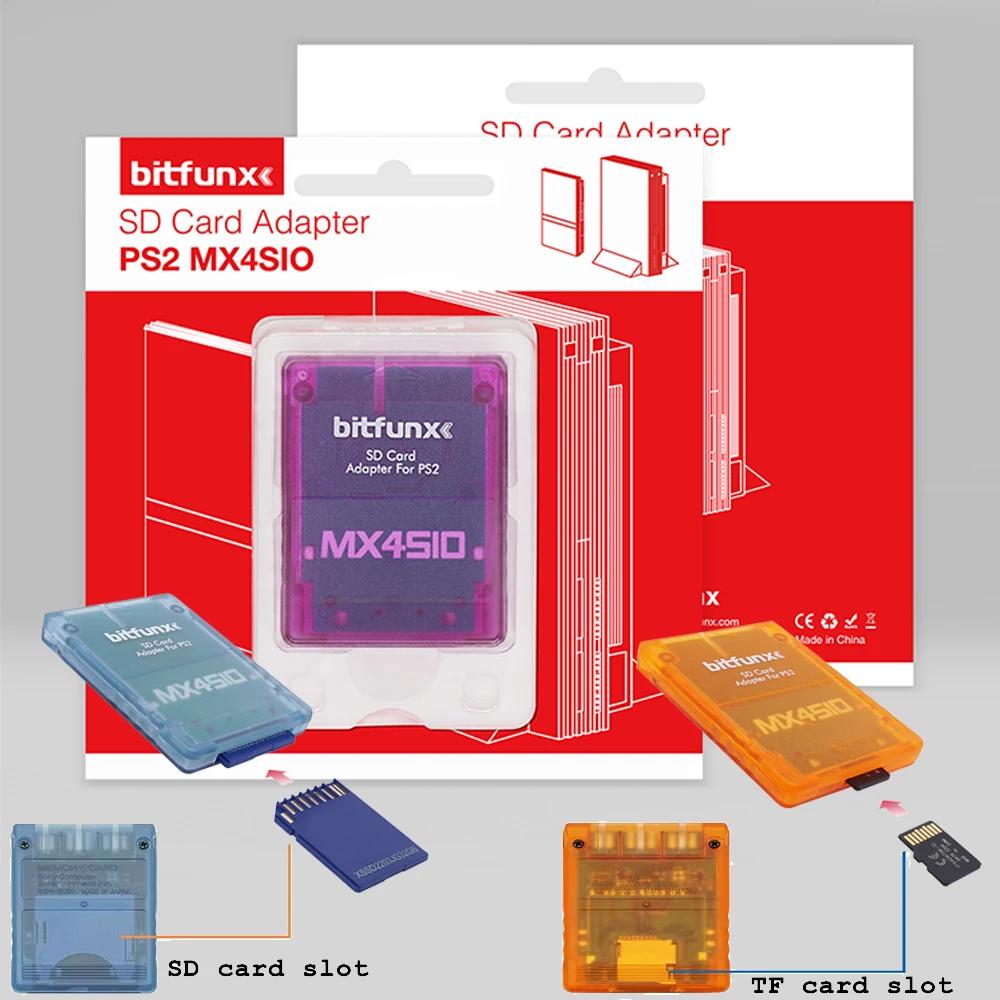 Adaptateur de lecteur de carte MX4SIO SIO2SD TF/SD, pour Consoles de jeux Playstation2 PS2, carte mé