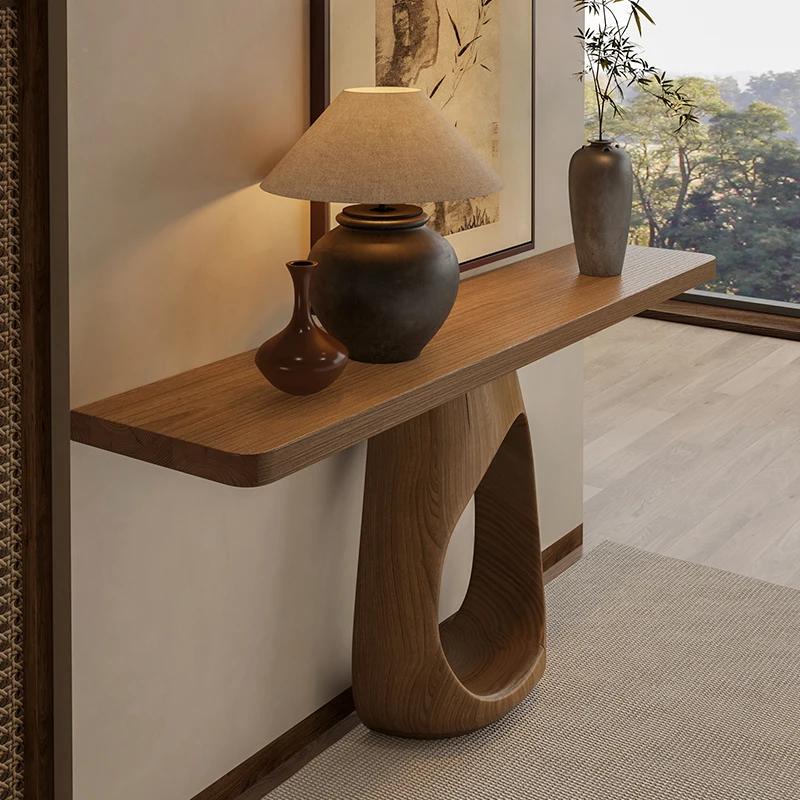 Table Console classique américaine Design Unique milieu du siècle Cool Table Console porche entrée R