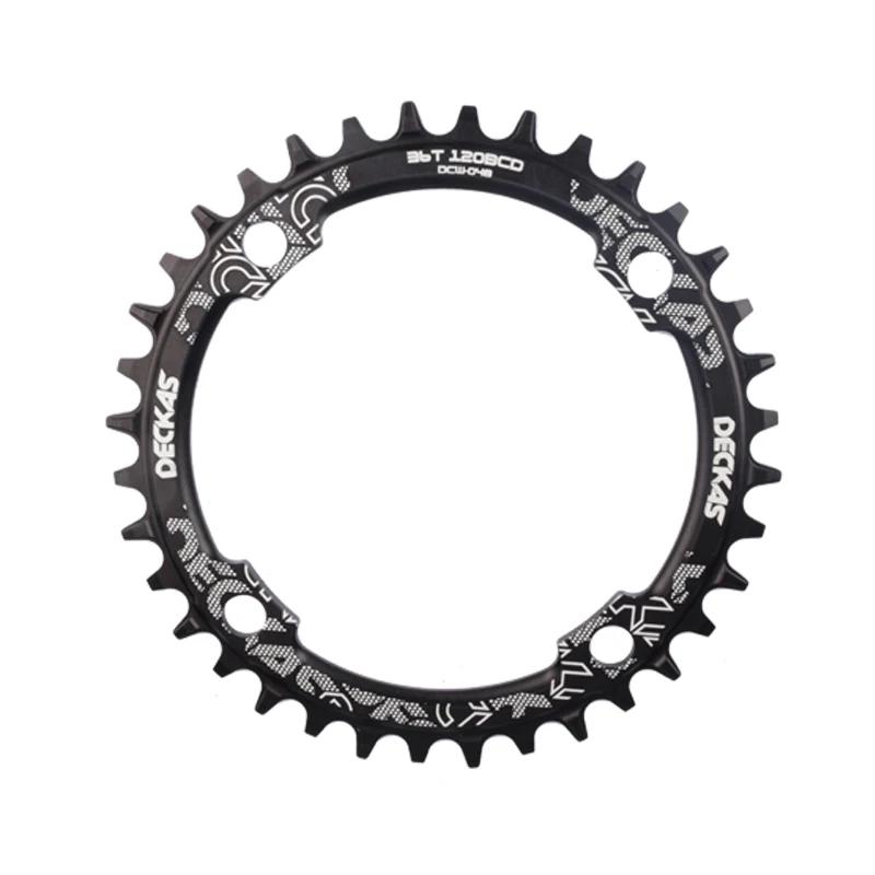DECKAS-Plateau de manivelle VTT, réparation creuse, 120BCD, 36T, 38T, 40T, 42T, 44T, BCD approprié,