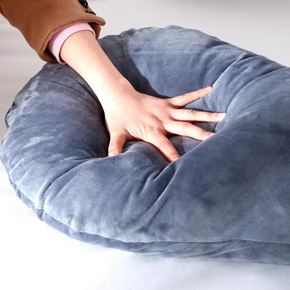 Oreiller lombaire doux pour femmes enceintes, 140x70cm, 3000g, 6.6lb, Type U, multifonction, protect