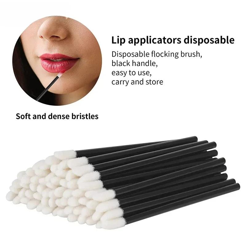 Applicateurs de pinceaux pour maquillage, baguettes pour cils, rouge à lèvres, brillant, outil de be