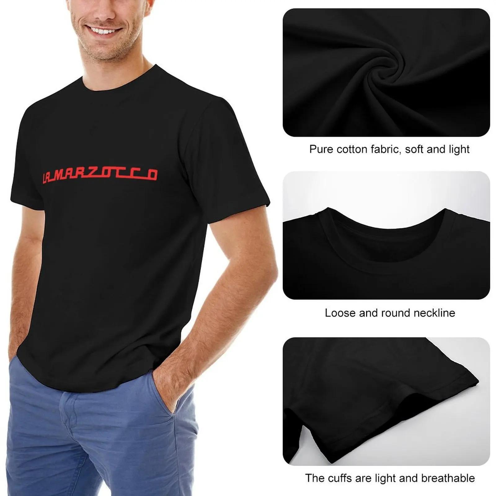 T-shirt de machine à café de marque LA MARZOCCO pour hommes, t-shirt anime, vêtements vintage à séch