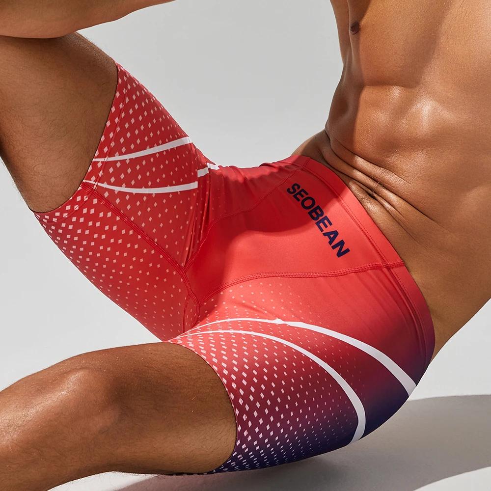 Maillot de bain court à séchage rapide pour hommes, compétition de Surf sur la plage, maillot de bai