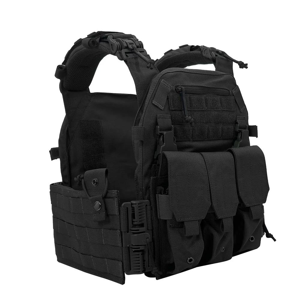 EMERSONGEARS 1000D tissu en Nylon gilet tactique 6094 à dégagement rapide avec pochette Triple pour