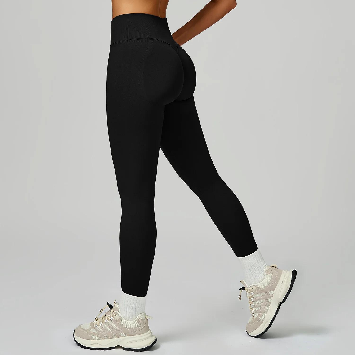 Pantalons de Yoga taille haute sans couture pour femmes, Leggings de Fitness, collants d'entraînemen