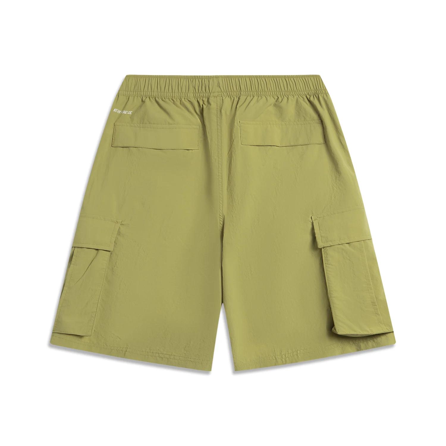 Short de basket Li-ning BADFIVE pour hommes - Coupe ample doublure respirante Polyamide bas compétition AKSV031