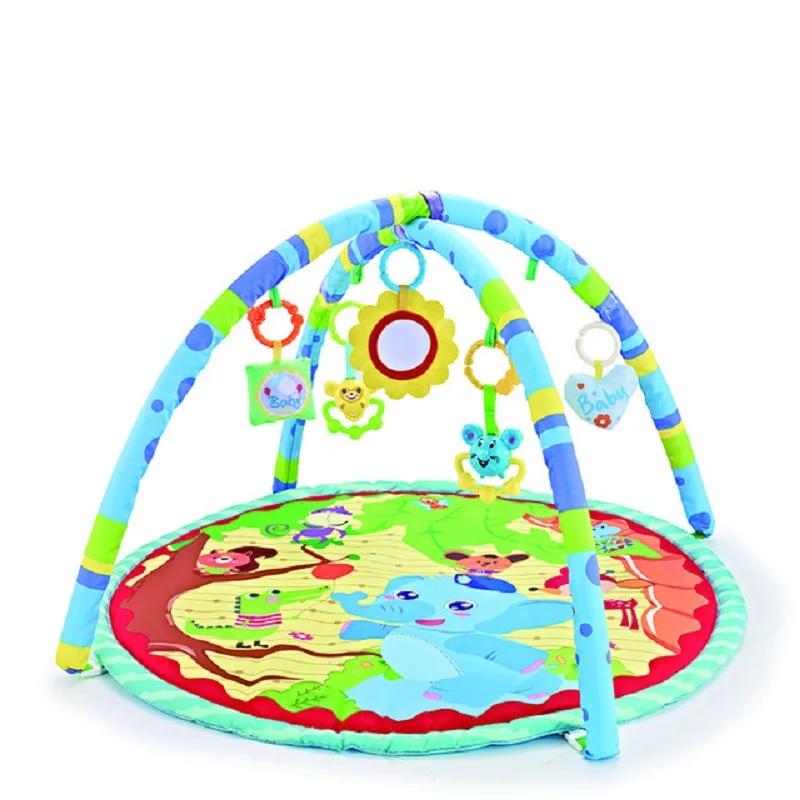 Cadre d'activité physique multifonctionnel pour bébé, tapis d'éveil, couverture rampante avec clôtur