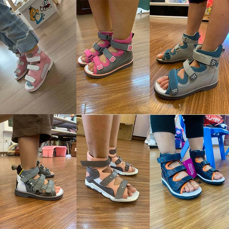 Sandales orthopédiques Princepard pour enfants, garçons, chaussures d'été correctrices pour pieds pl
