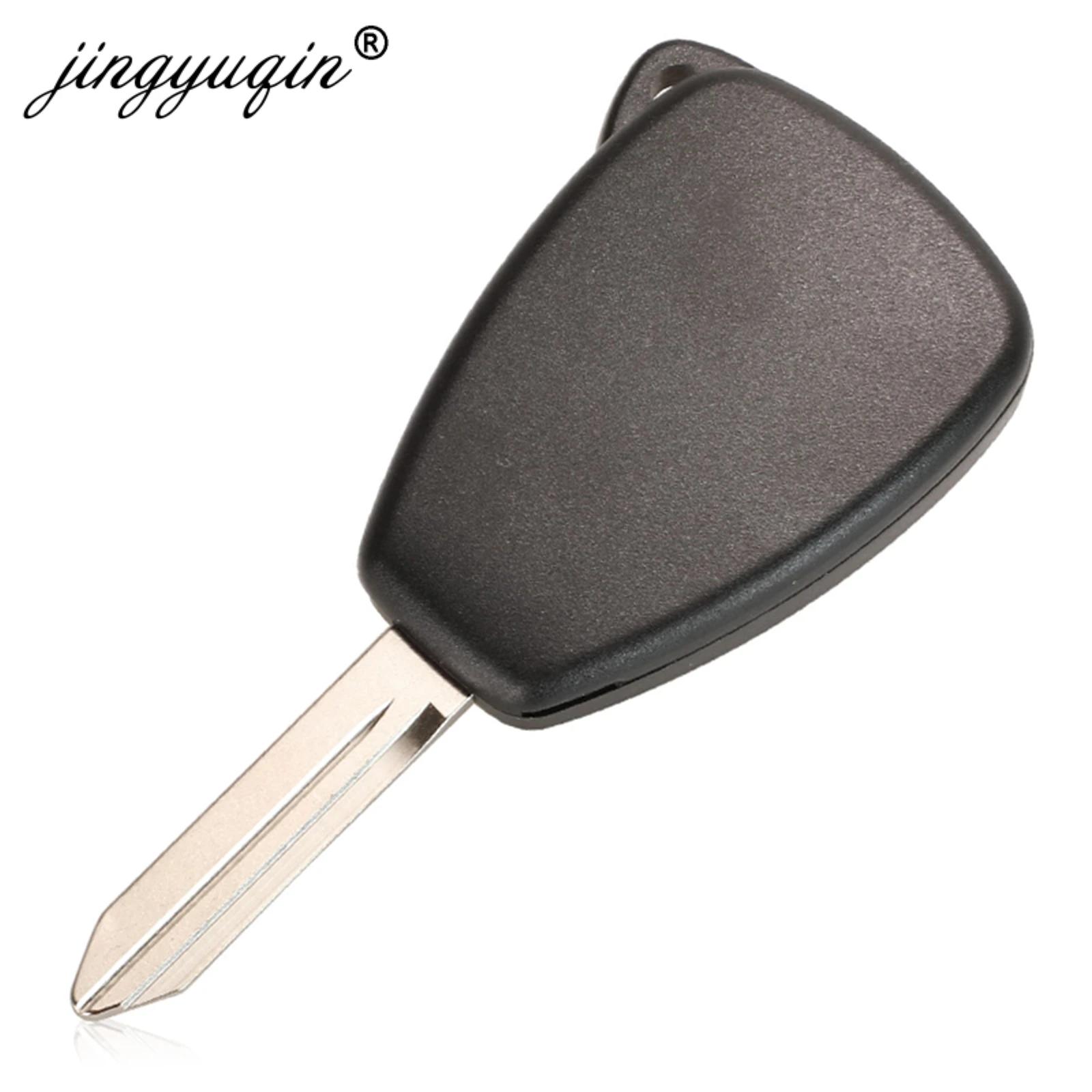 Jingyuqin 10X coque de clé de voiture 2/3/4/5/6 Butto pour Chrysler Pacifica Aspen 300 Dodge RAM car