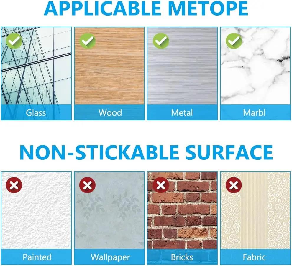 20 mini crochets transparents, clips de suspension sans dommage pour décorations intérieures, lumièr