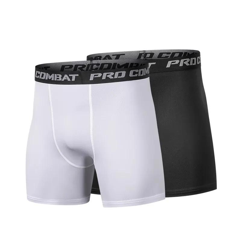 Leggings de basket-ball course à pied homme compression séchage rapide sous-vêtements cinq points