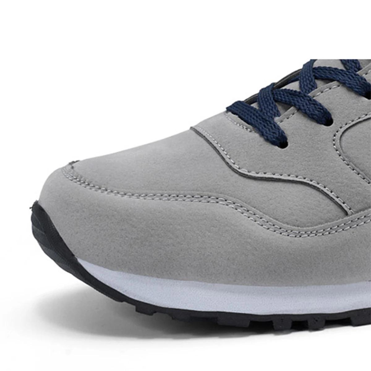 Chaussures de course légères en cuir pour hommes et femmes, baskets unisexes chaudes, chaussures de