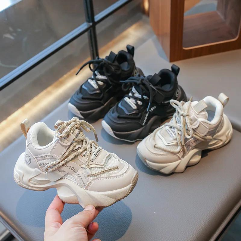 Chaussures de dehors Polyvalentes pour Enfant Garçon et Fille, Baskets de Course Respirantes, Décont