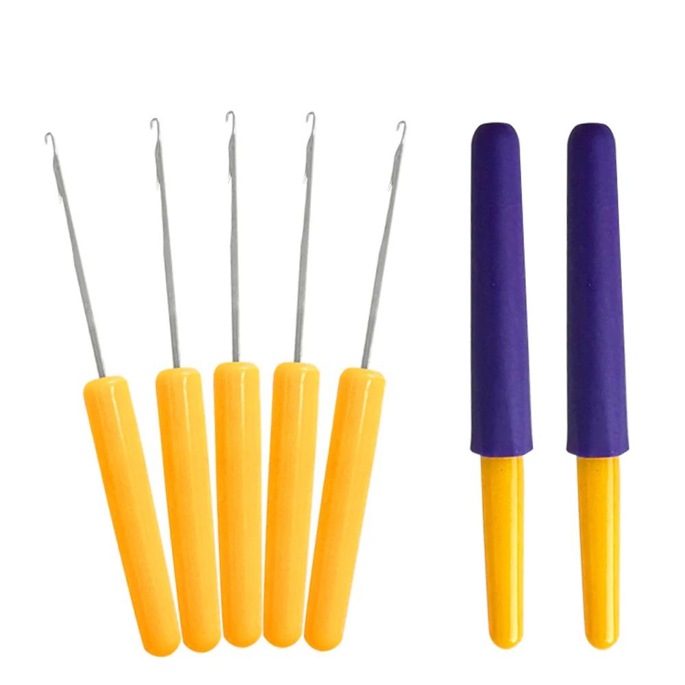 Crochet de loquet professionnel, aiguille pour Dreadlock, pour Extension de tresse de verrouillage,