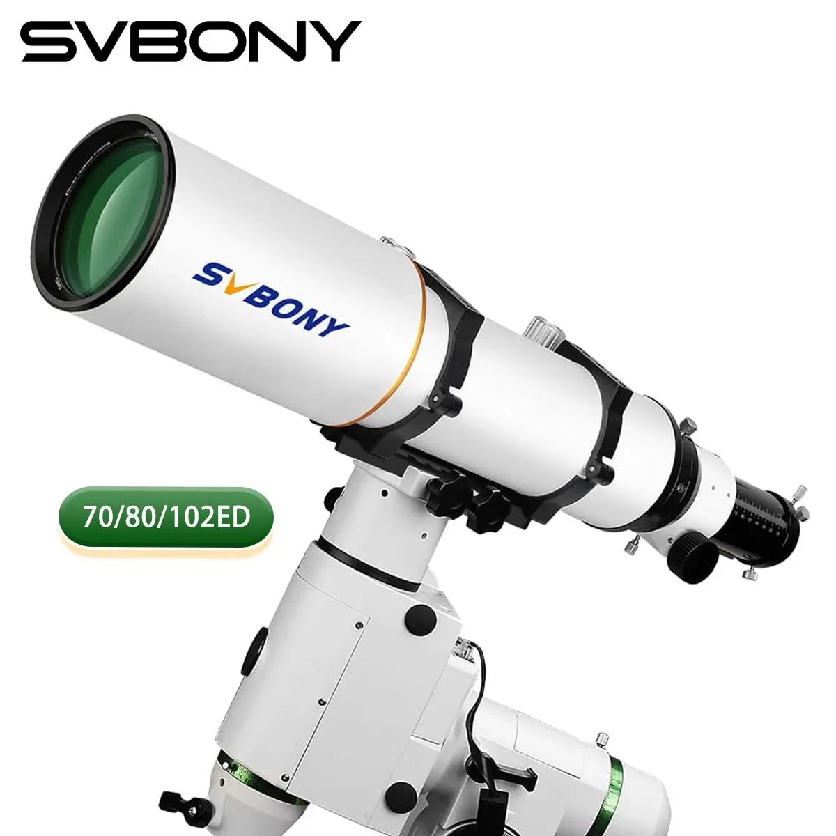 Svbony SV503 télescope Astro 70/80/102ED réfracteur achromatique à Dispersion Extra basse OTA pour l