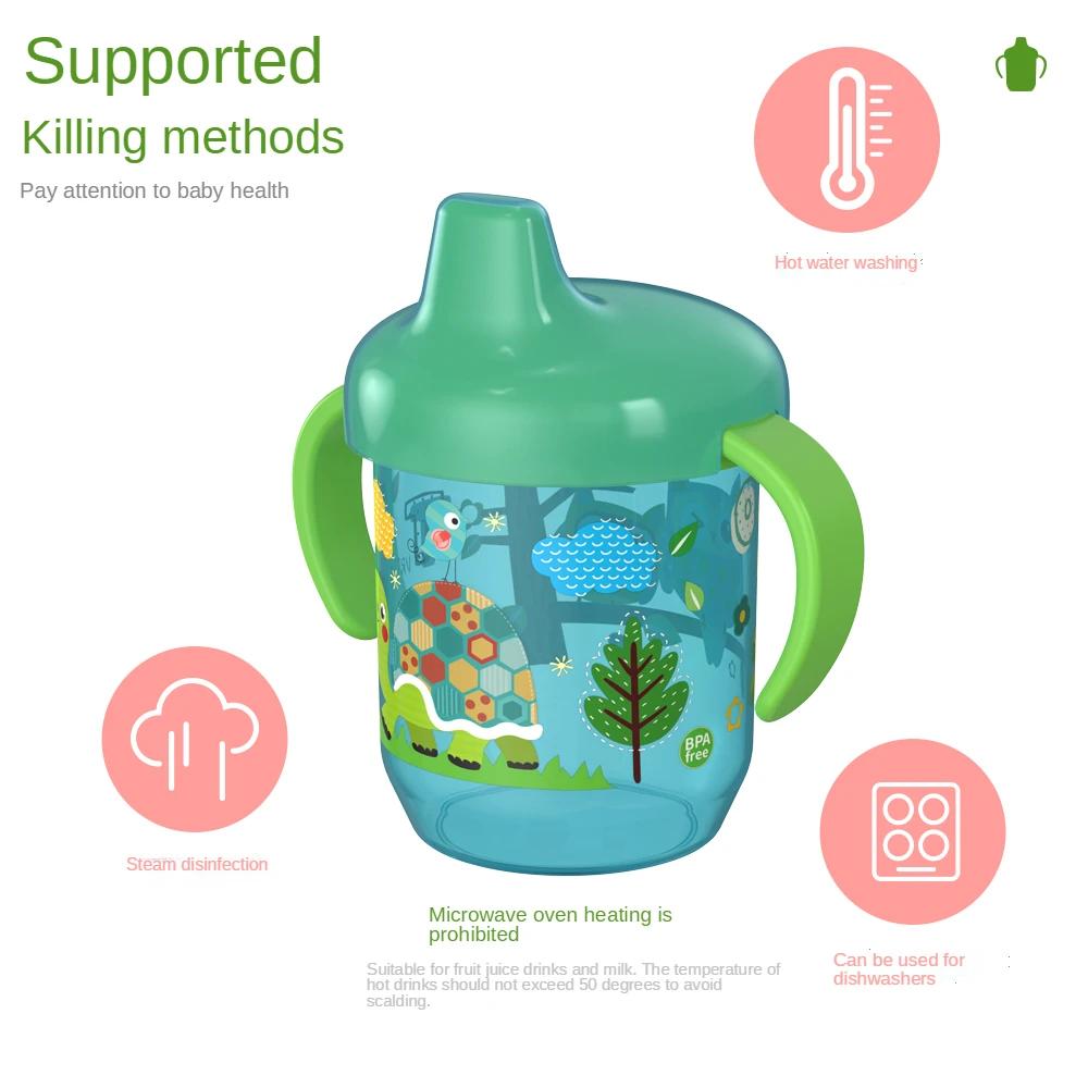 Tasse à boire en bec de canard pour bébé, 1 pièce, tasse à bouche large, tasse d'apprentissage pour