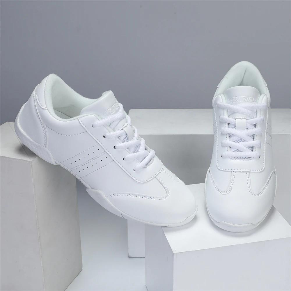BAXINIER filles chaussures de joie pour femmes blanc Cheerleading danse baskets jeunesse Shool chaus