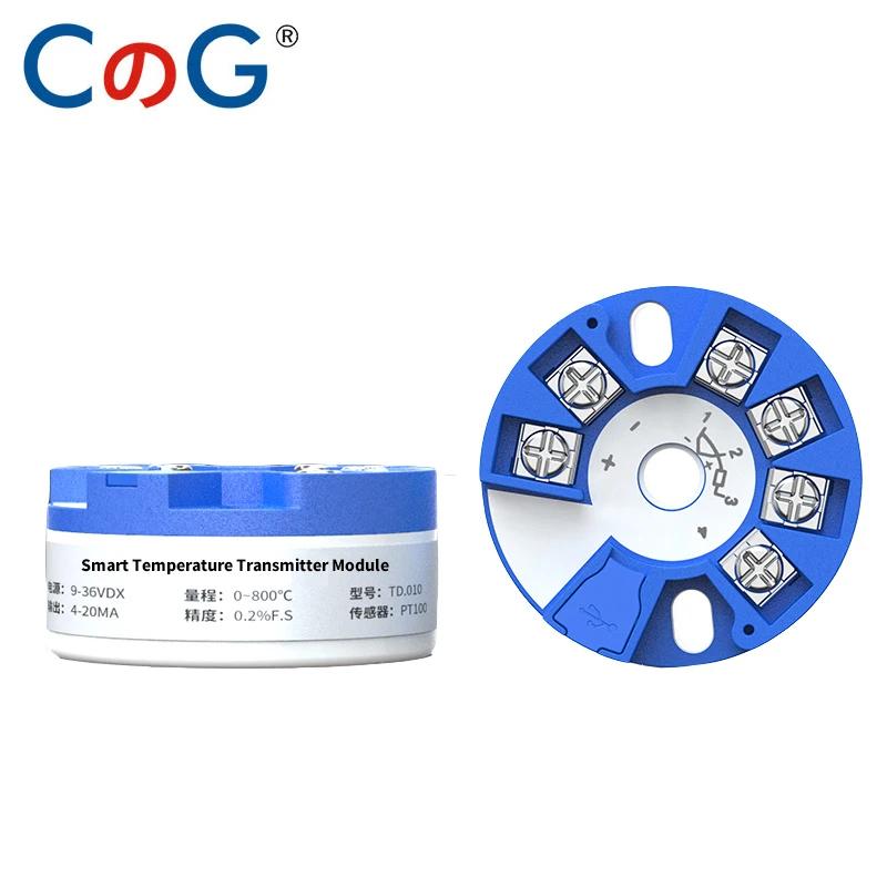 Transmetteur de température CG K J N PT100, convertisseur 4-20mA, entrée TC RTD, sortie 4-20mA, Modu