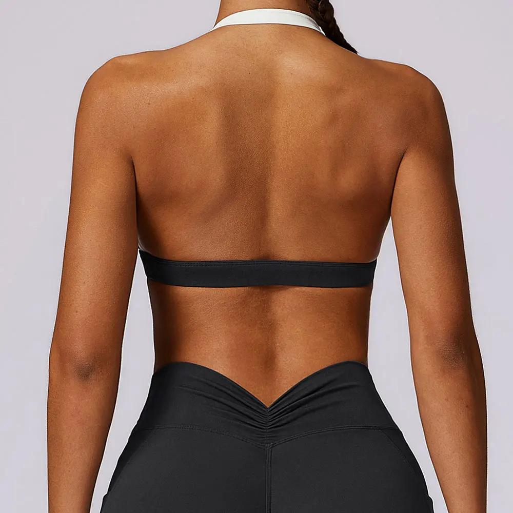 Soutien-gorge de sport anti-transpiration pour femmes, sous-vêtements de gymnastique, respirant, sex