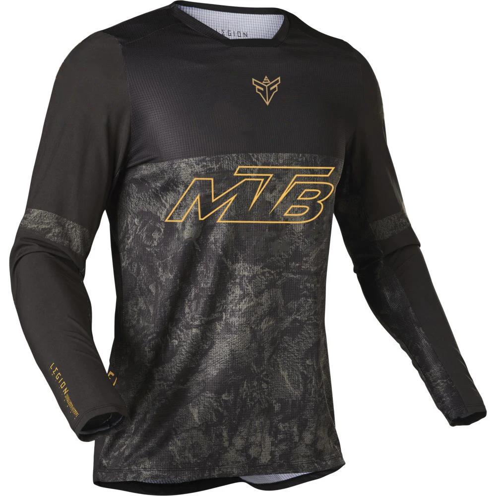 Maillots de cyclisme de Motocross à manches longues pour hommes descente VTT chemises vtt tout-terra