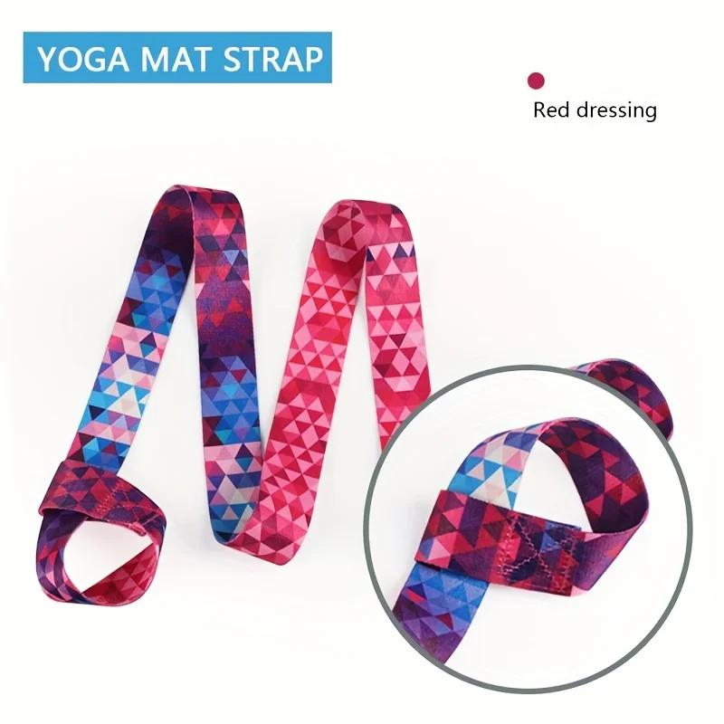 Sangle de tapis de Yoga réglable, sangle d'épaule, sangle extensible de sport, sangle de rangement p