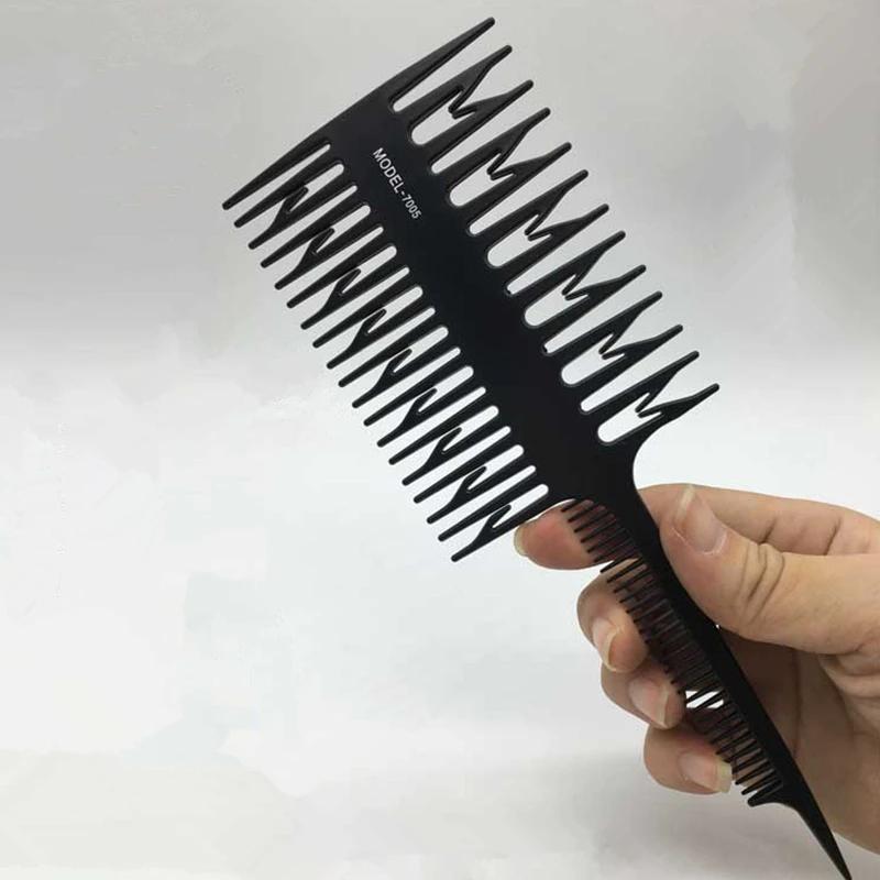 Peigne à cheveux teinture des cheveux mettre en évidence brosse à cheveux os de poisson queue de Rat