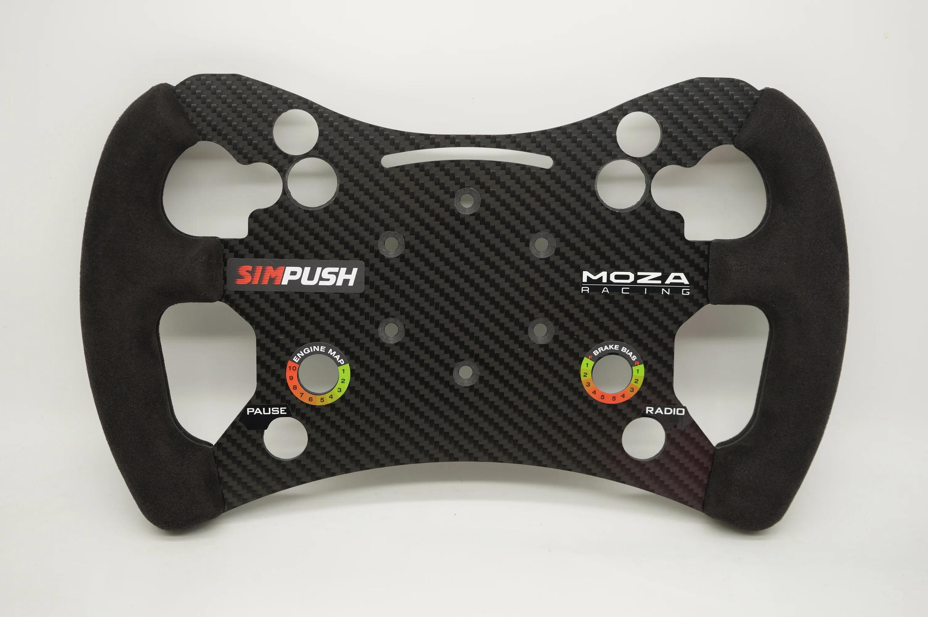 SIMPUSH-Sim Wheel MOD pour MOZA R5 MOZA ES ESX MOZA CS, F1, GT3, GT4