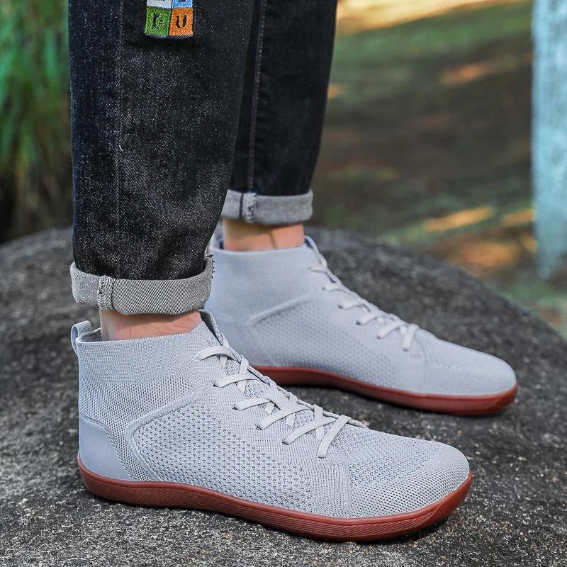 Chaussures minimalistes pieds nus marche hommes femmes - Semelle ontariDstress large
