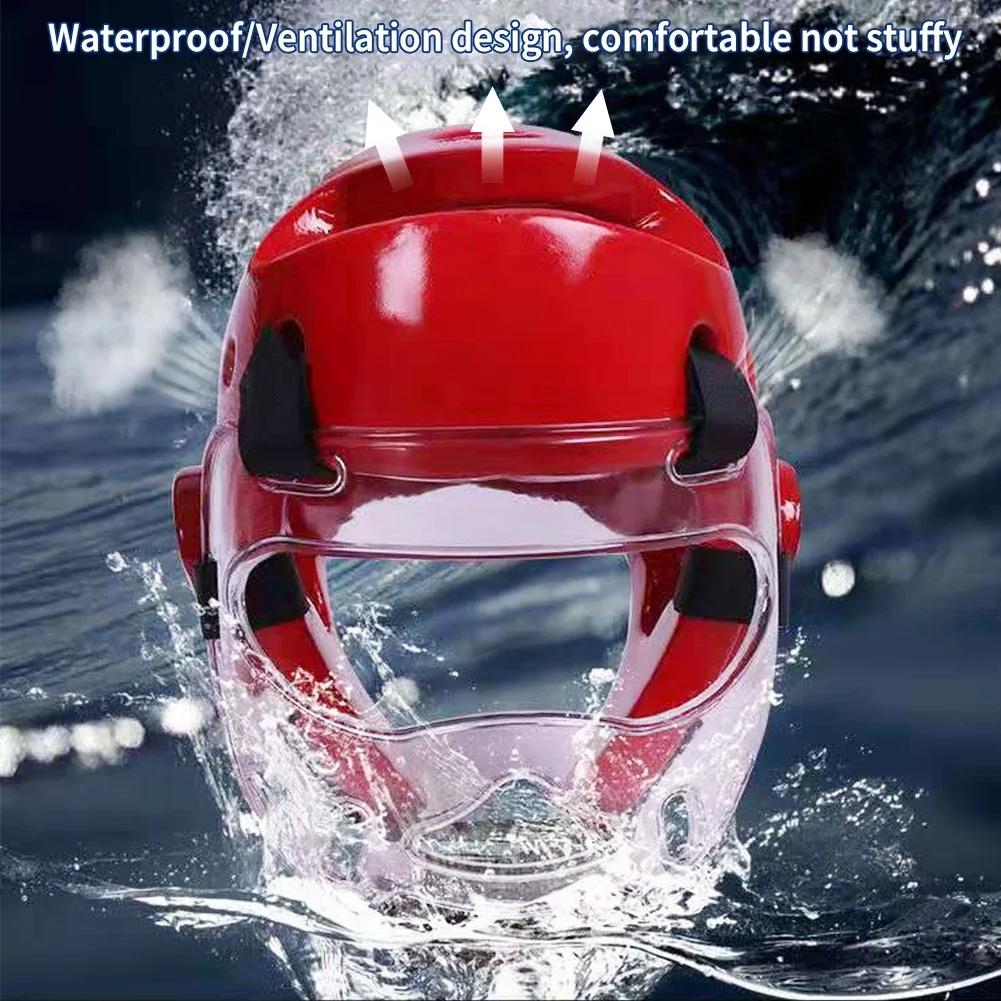 Casque de boxe pour taekwondo, Sanda rika, protection de tête, équipement de sauna, anneau de Rotter