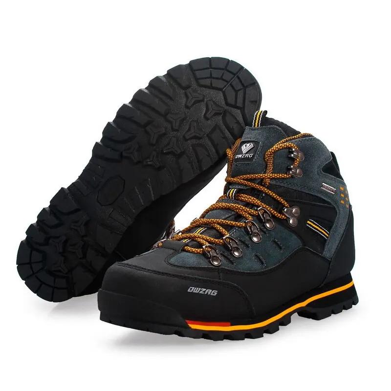Chaussures randonnée homme plein air montagne escalade sneakers qualité mode casual bottes neige