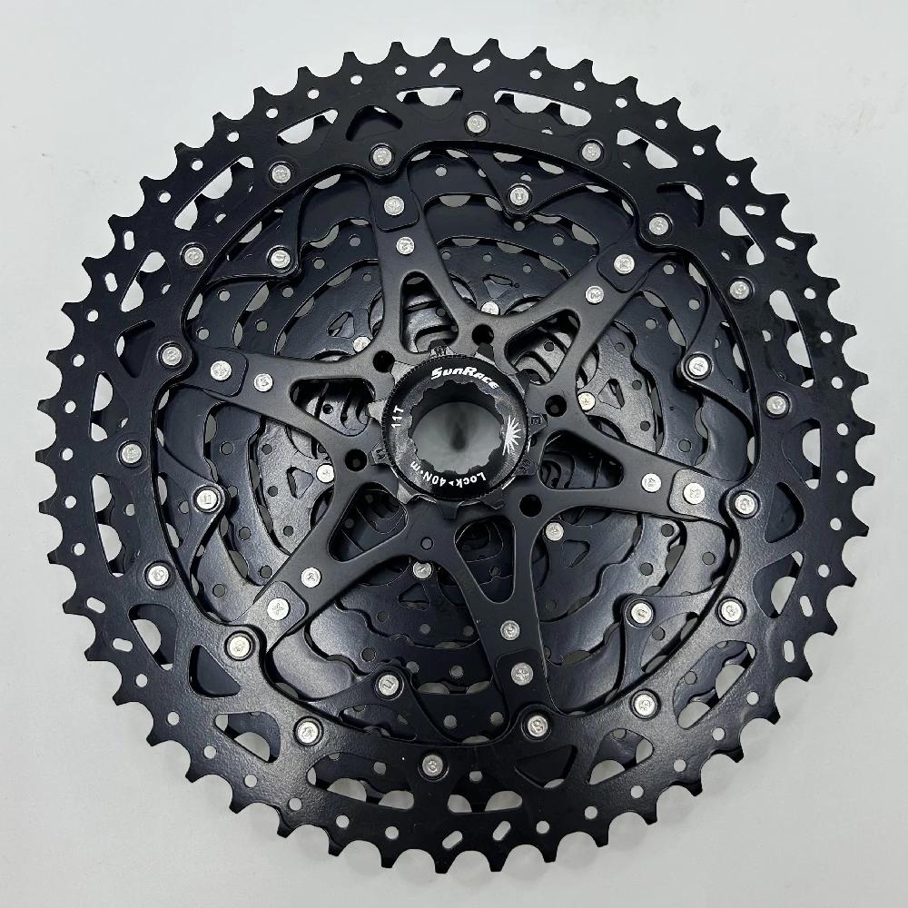 Sunrace 12 vitesses CSMZ600 CSMZ800 11-51T 50T vélo 12S 12V vtt cyclisme Cassette équitation pour vo