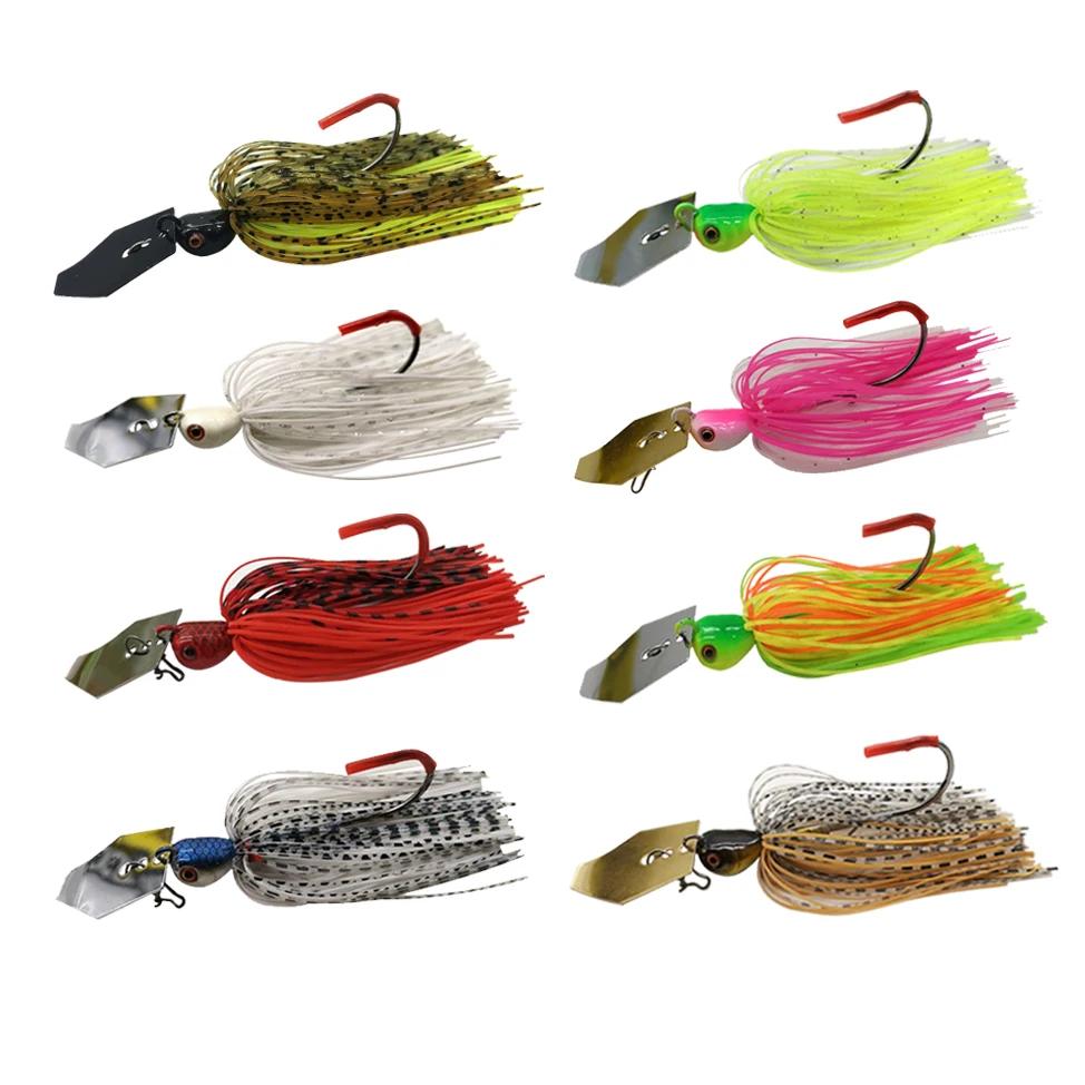 Mycena 14G/18G leurre de pêche Chatter appât spinner appât lame Jig danseur Buzzbait wobbler chatter