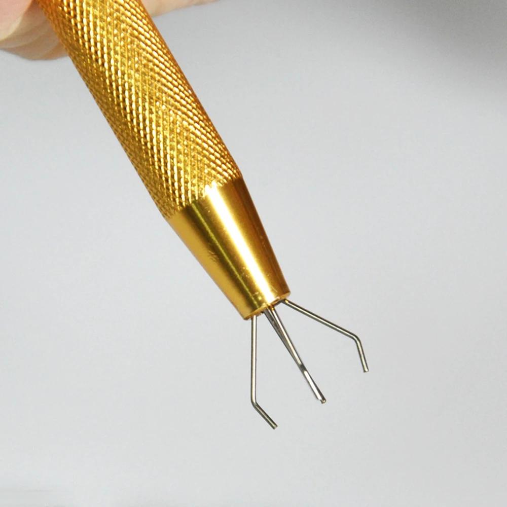 Pince à composants à quatre griffes, composant électronique IC BGA, extracteur de pince à puce, cuei