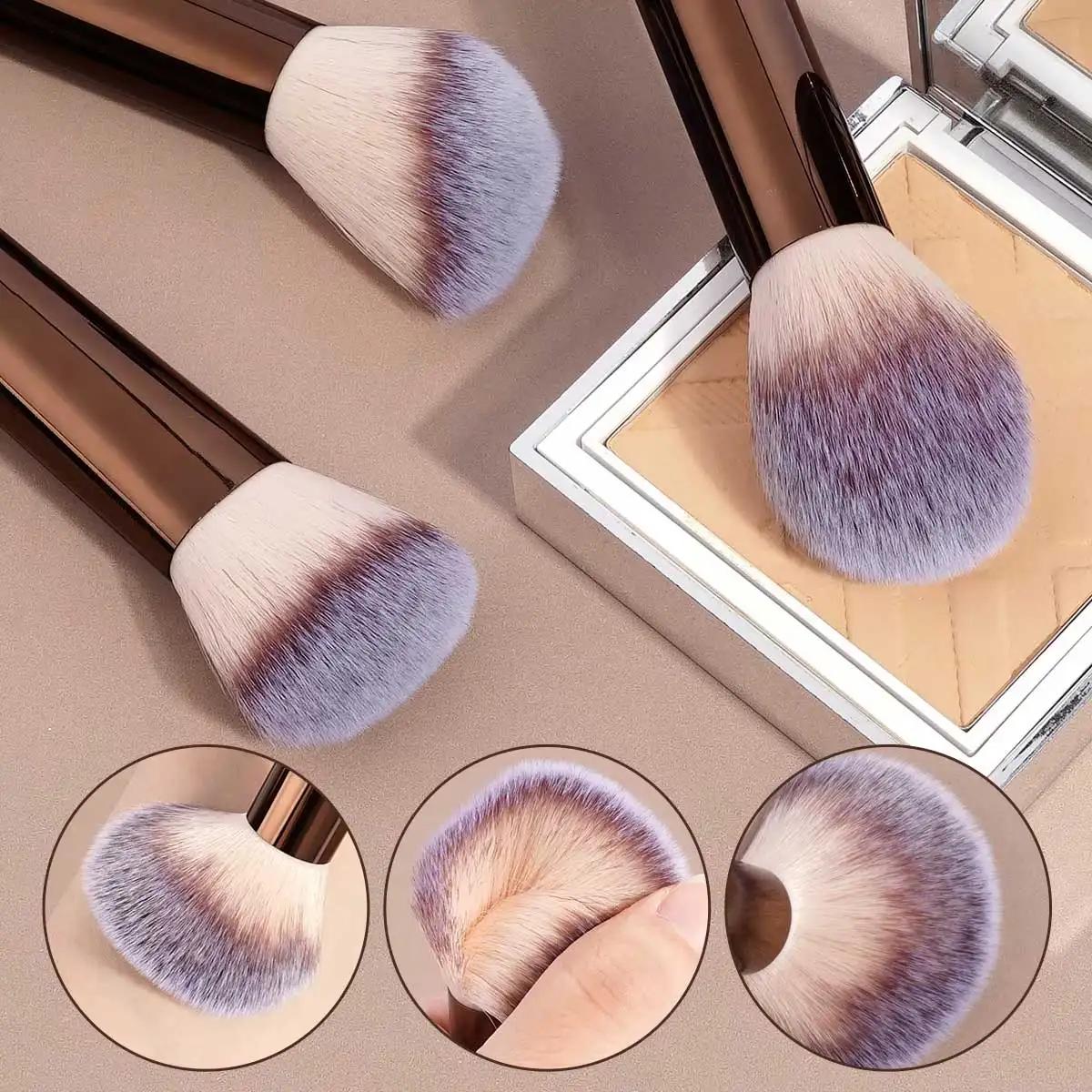 Ensemble de pinceaux de maquillage, 13 pièces, fond de teint, correcteur, poudre, fard à paupières,