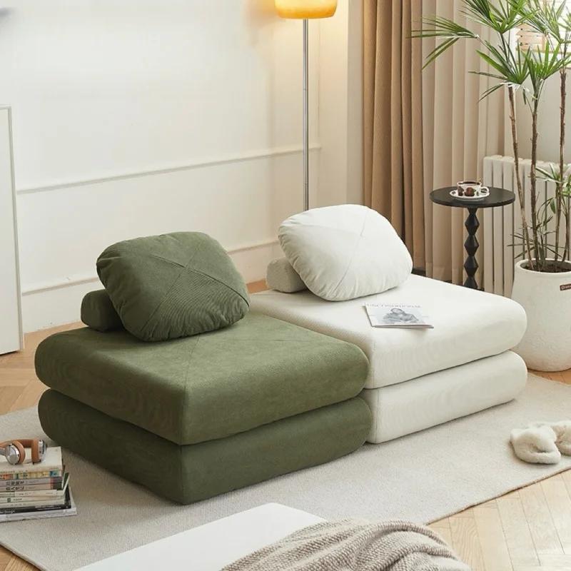 Canapé paresseux pour une personne, détachable et lavable, meubles de maison, salon, canapé-lit, dou