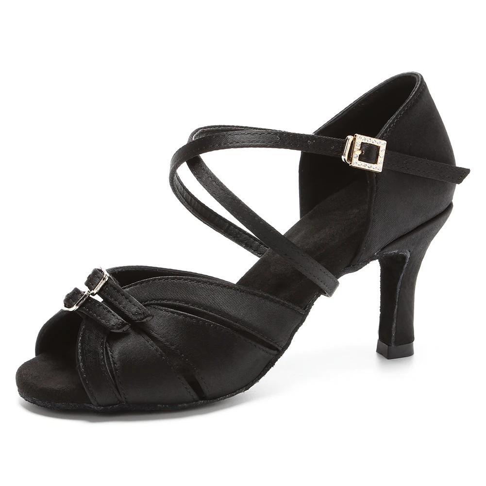 Chaussures Danse Latine Talons Hauts Réglables Femme - Salsa Tango Pole Dance