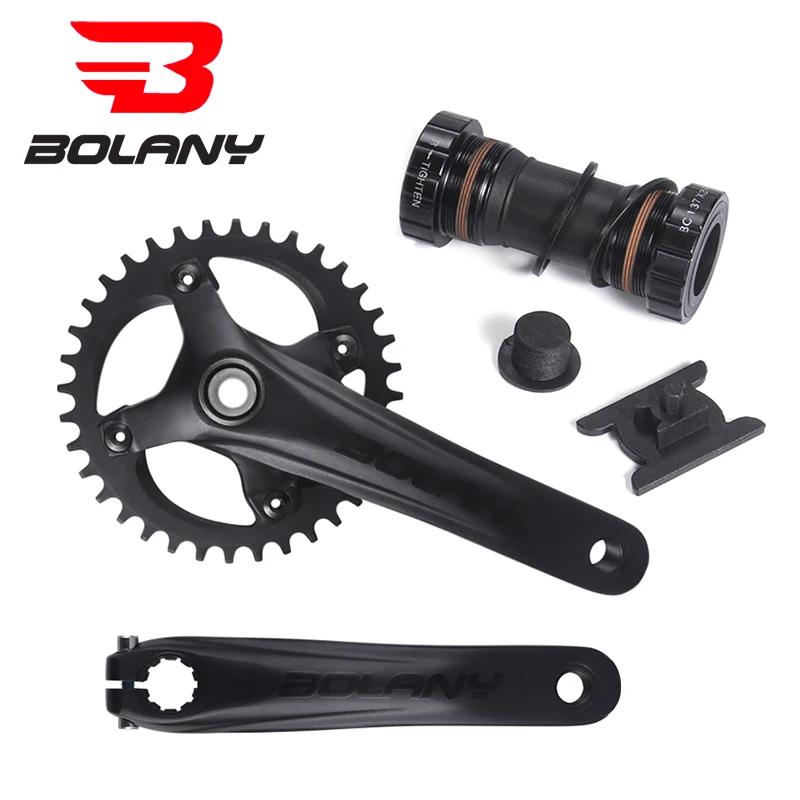 Pédalier intégré BOLANY VTT alliage aluminium BB68 170mm plateau unique 32T-36T 104BCD vélo