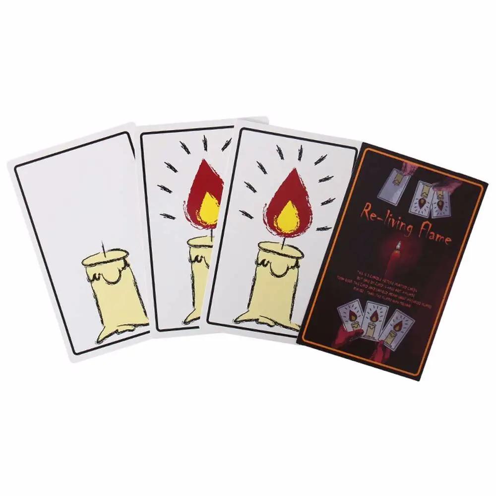 1 ensemble de bougies de relance, cartes magiques, tours de magie, accessoires magiques, nouveau jou