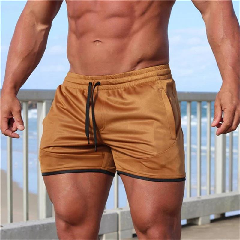2025 Shorts de course hommes mode Joggers Shorts été shorts de sport à séchage rapide maille respira