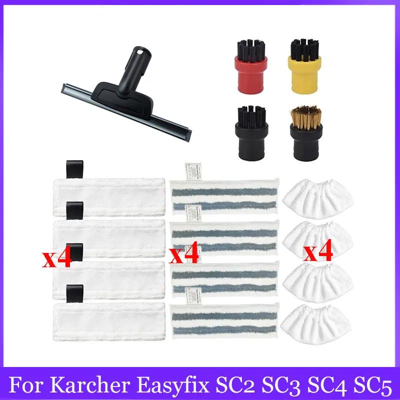 Têtes de vadrouille à vapeur en microfibre, tissu pour aspirateur à main Karcher Easyfix SC2 SC3 SC4